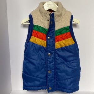 Cat & Jack Puffer and Sherpa Vest